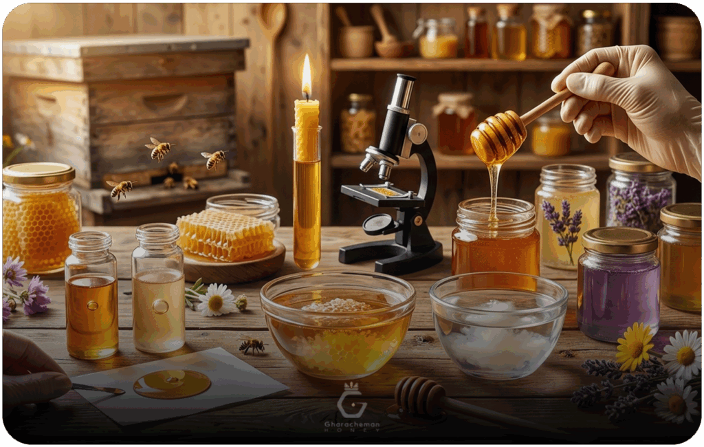روش‌های تشخیص عسل طبیعی از تقلبی