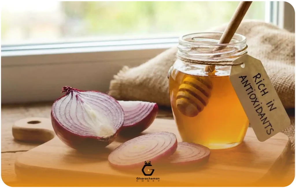 پیاز و عسل حاوی انتی اکساید