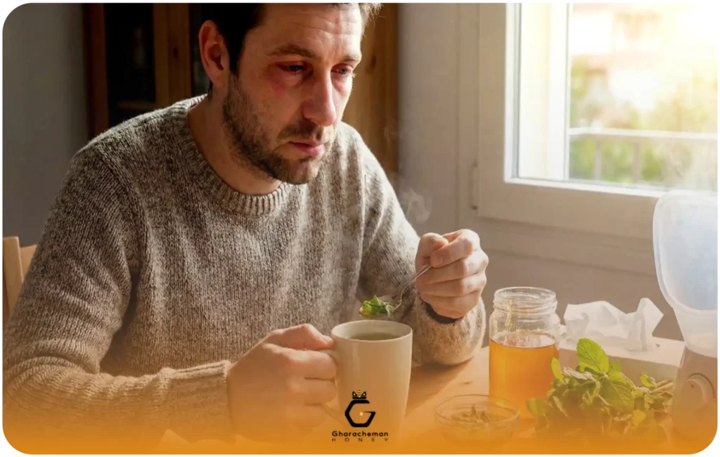 درمان آلرژی به کمک عسل 