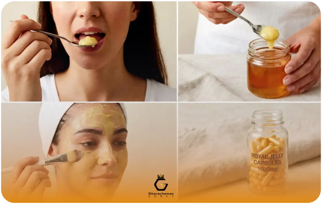 طریقه مصرف ژل رویال