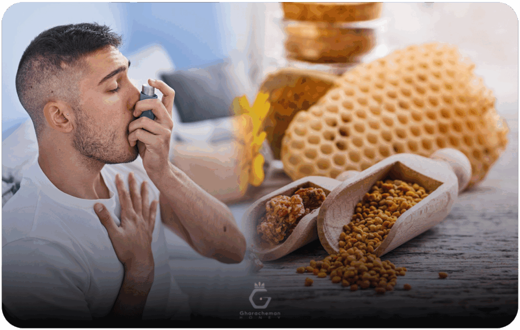 فواید احتمالی گرده گل برای بیماران آسمی