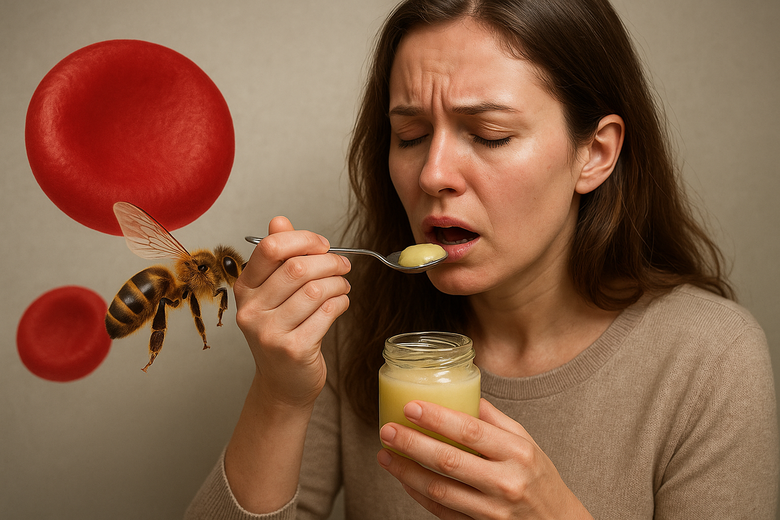 تاثیر شگفت‌انگیز ژل رویال بر کم خونی