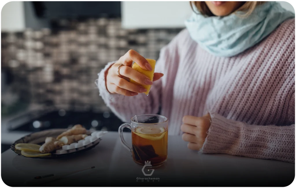 معجون عسل و لیمو