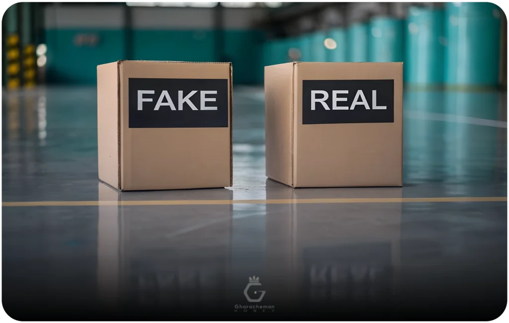 تفاوت گرده گل اصل و تقلبی