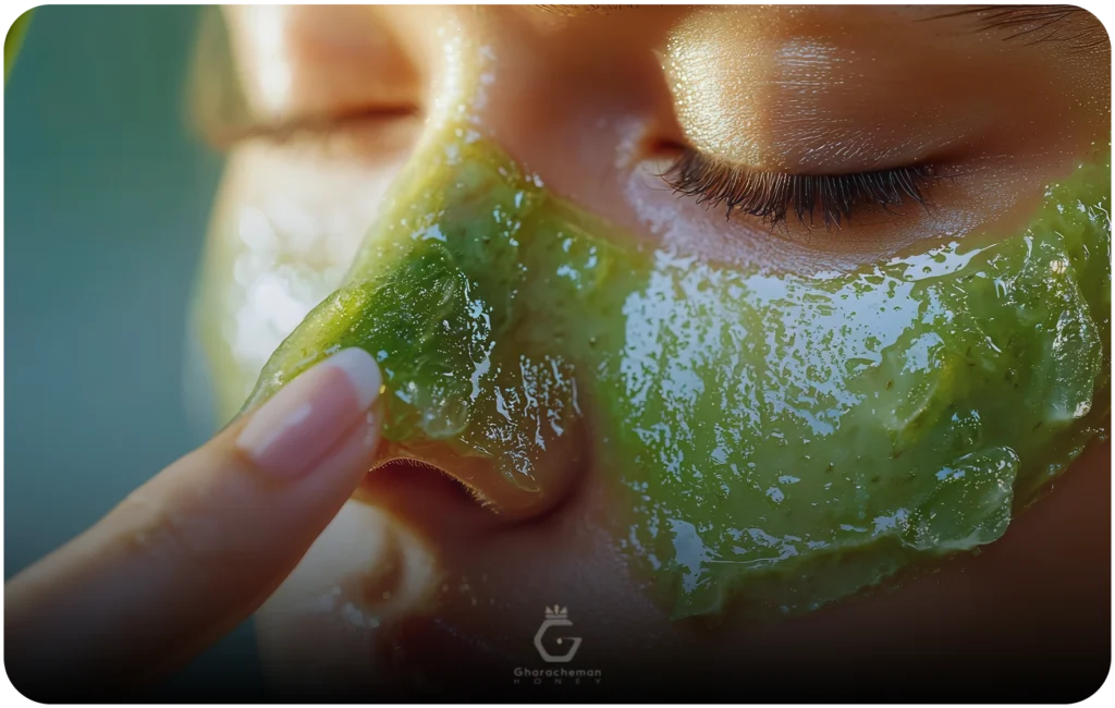 ماسک عسل و آلوئه ورا خانگی