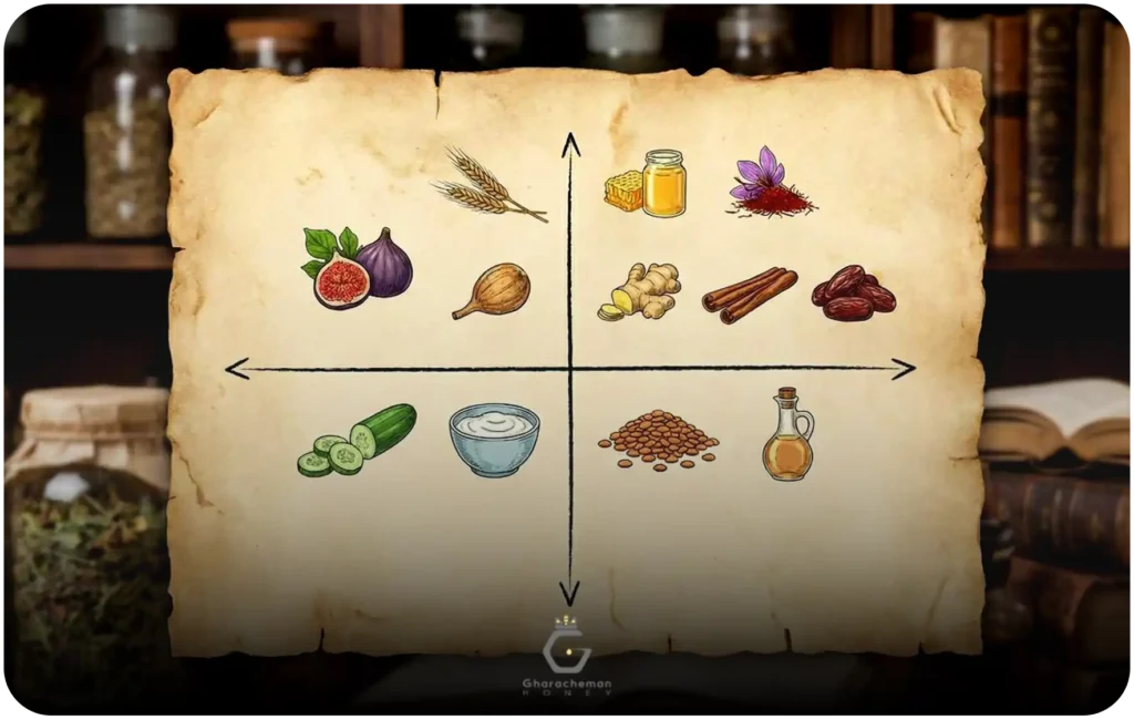 طبع  گرم و خشک ژل رویال در طب سنتی ایرانی