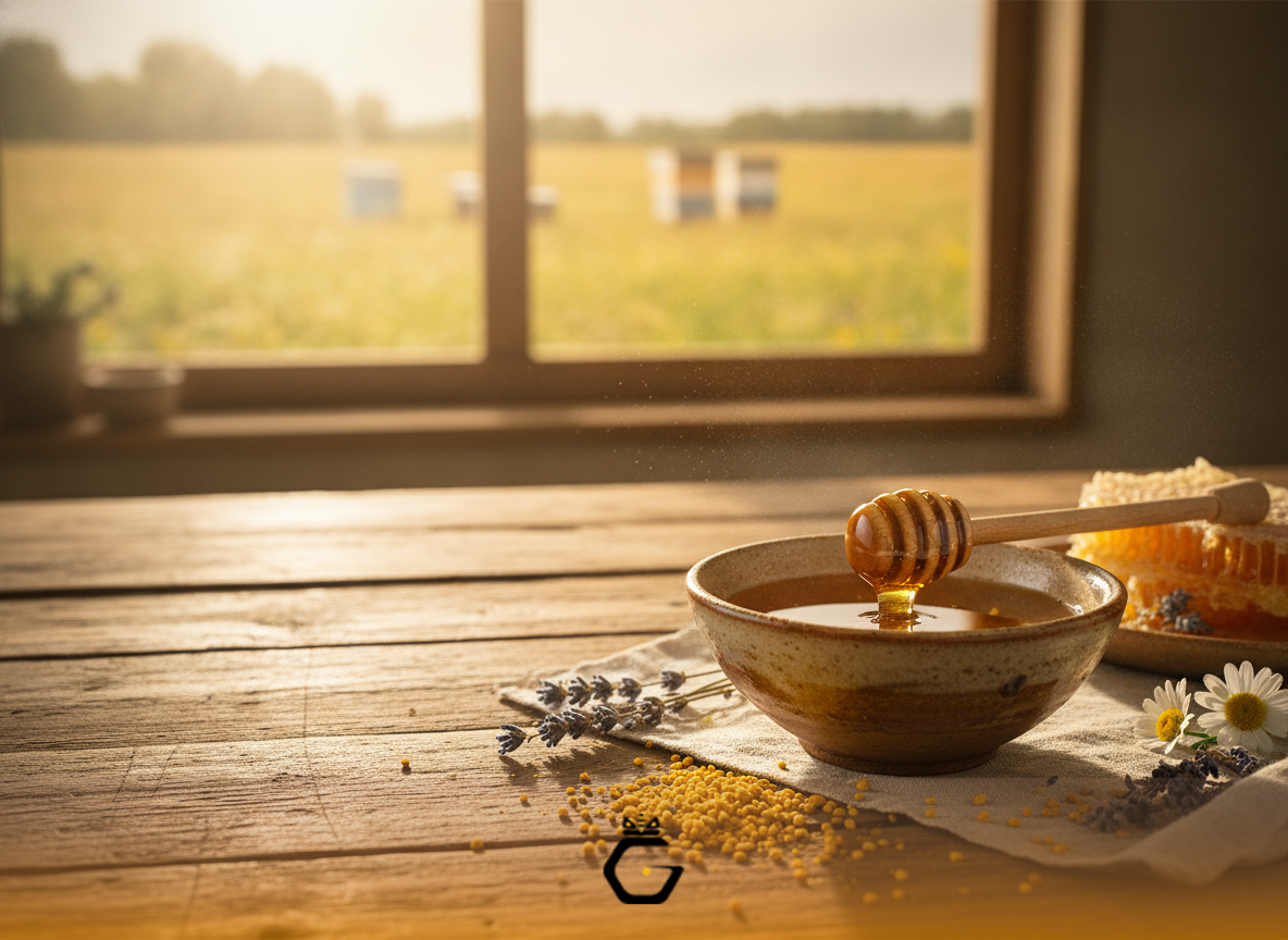 چرا عسل و گرده گل را با هم ترکیب می‌کنند؟