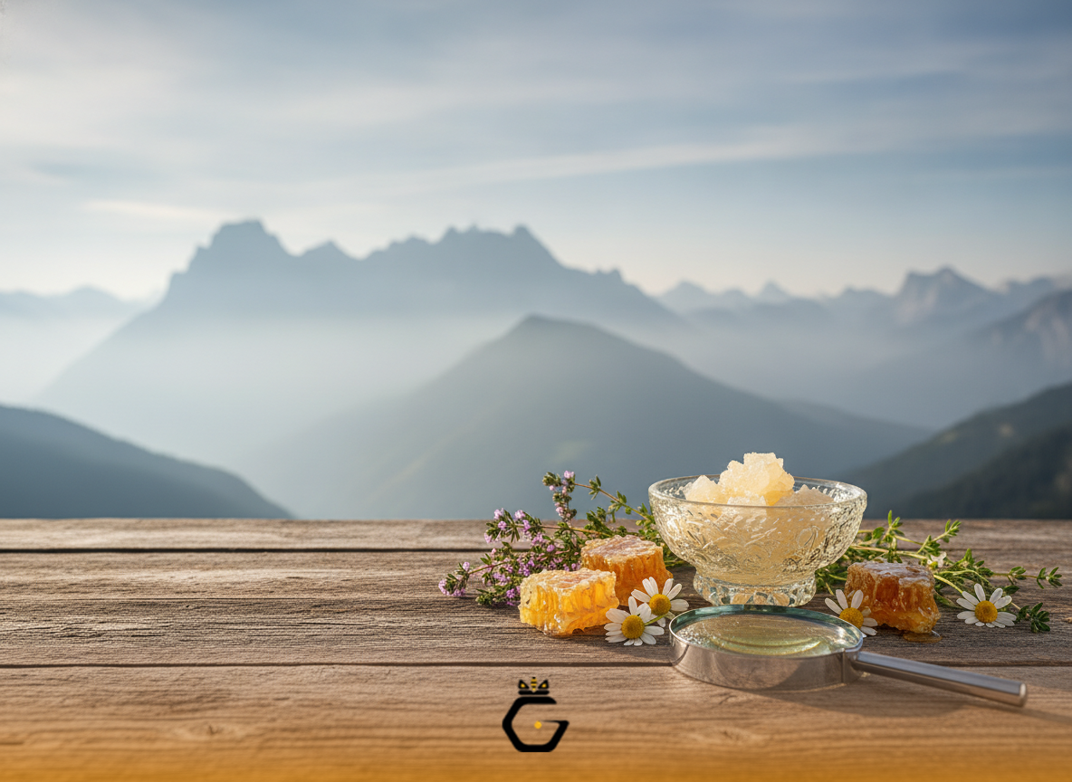 عسل خام کوهستان سرشار از کوئرستین، یک آنتی‌هیستامین طبیعی برای تسکین آلرژی فصلی