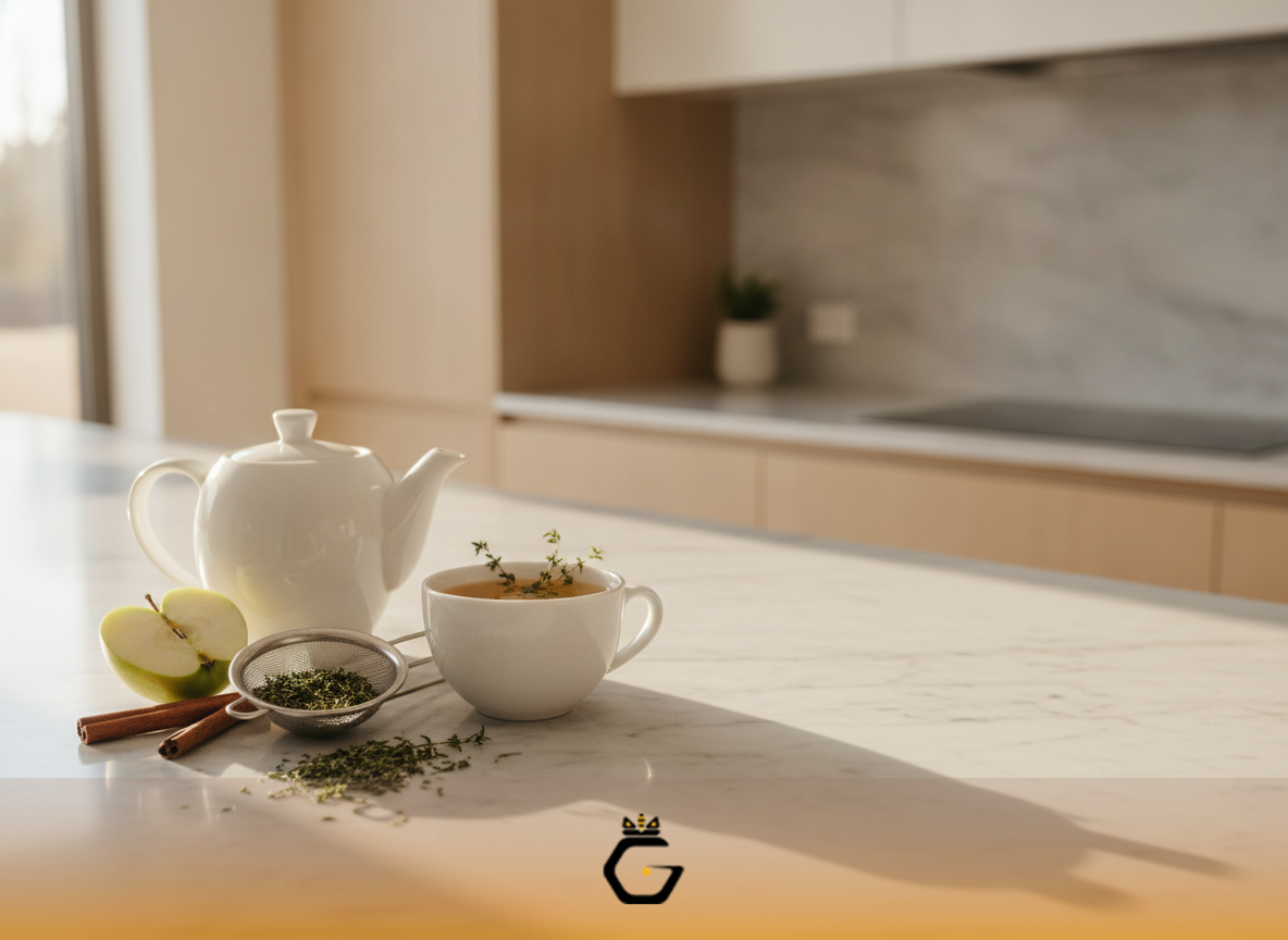 ترکیب دمنوش آویشن و عسل برای بهبود سلامت قلب و کاهش کلسترول