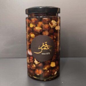 ترکیب عسل کندوسنتی قره چمن + فندق قزوین