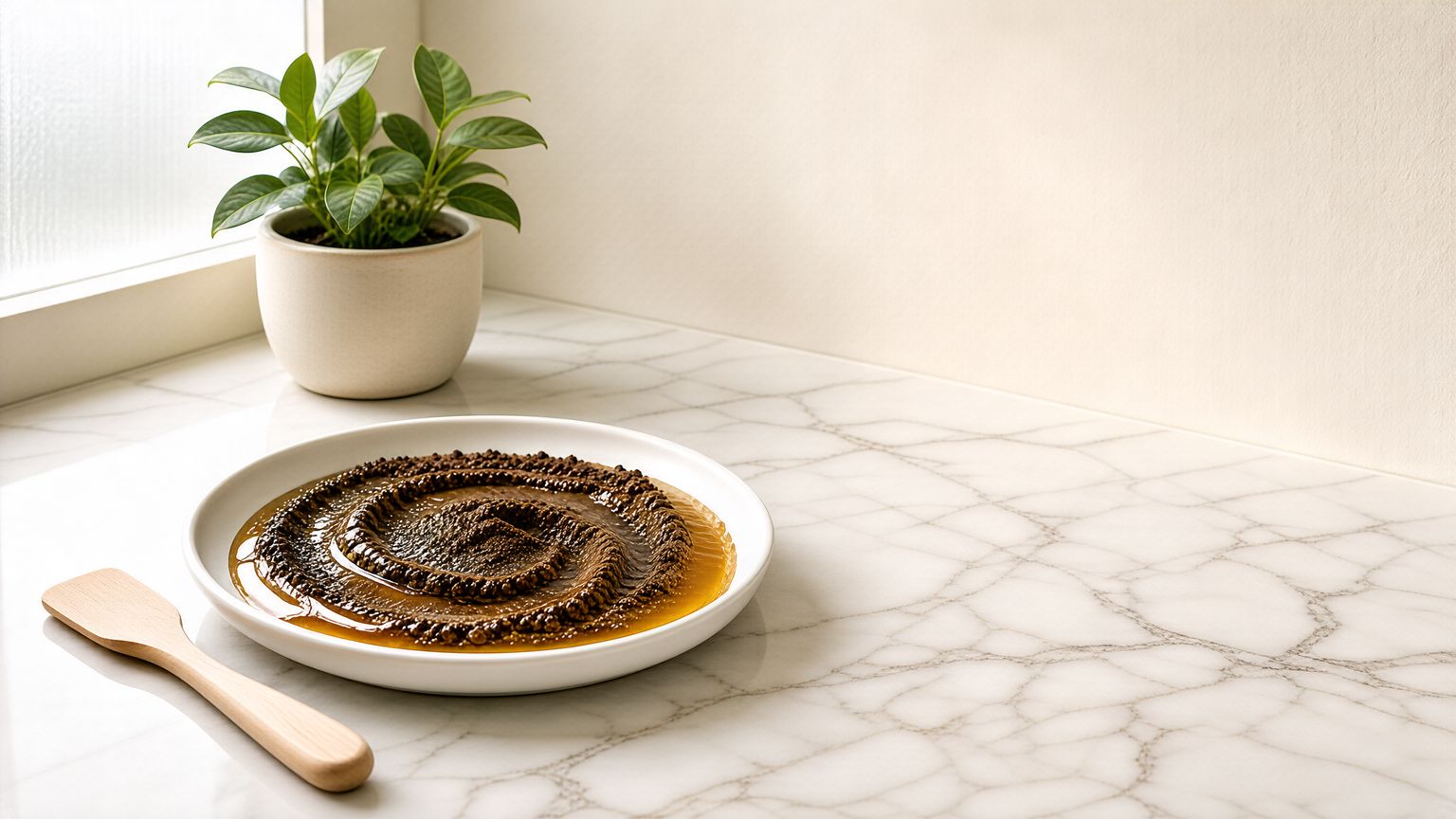استفاده از ماسک قهوه و عسل برای رفع تیرگی و پف دور چشم