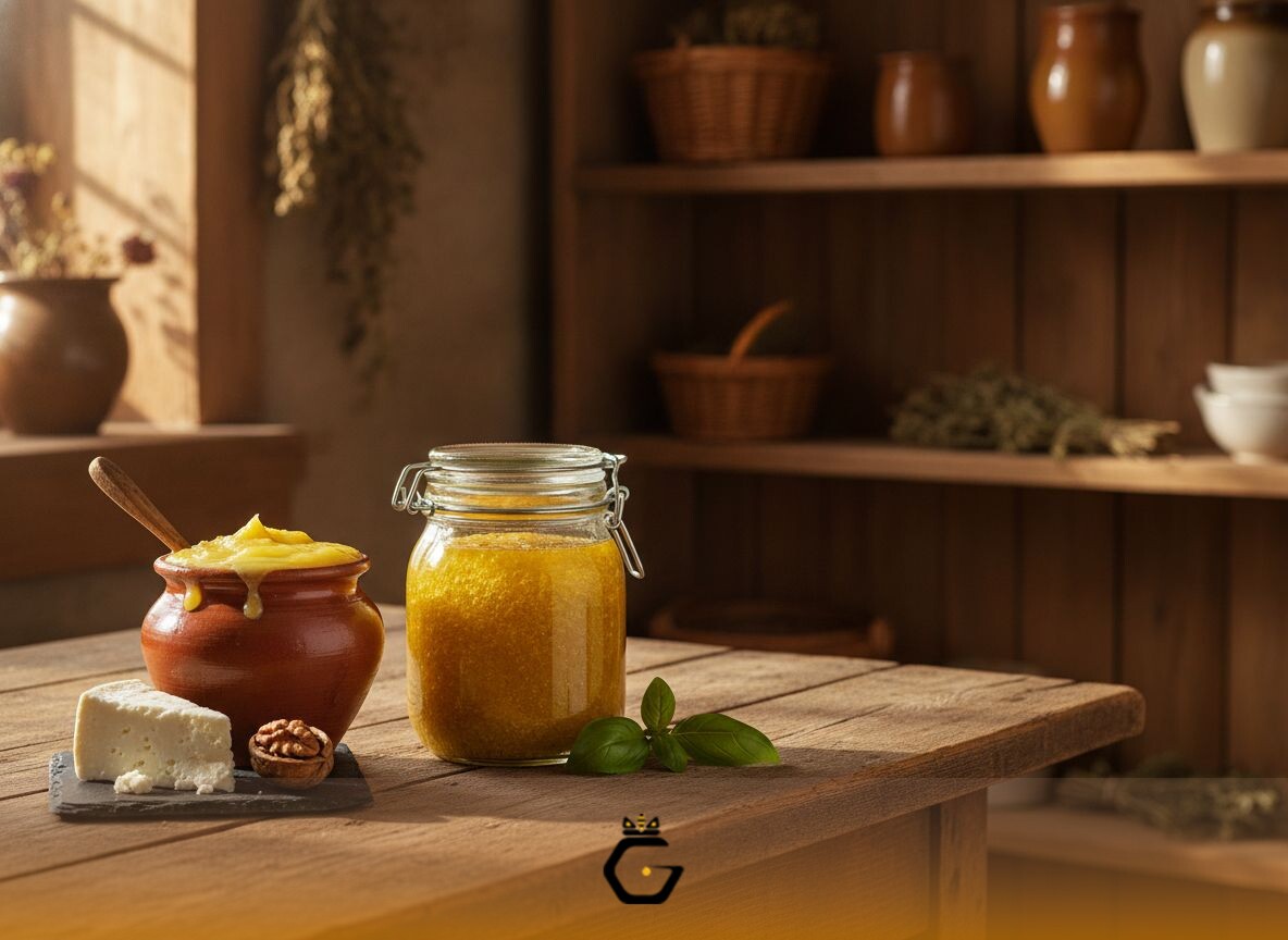 مقایسه روغن حیوانی گاوی و گوسفندی از نظر پروفایل اسیدهای چرب، هضم‌پذیری و تناسب با تیپ بدنی مختلف