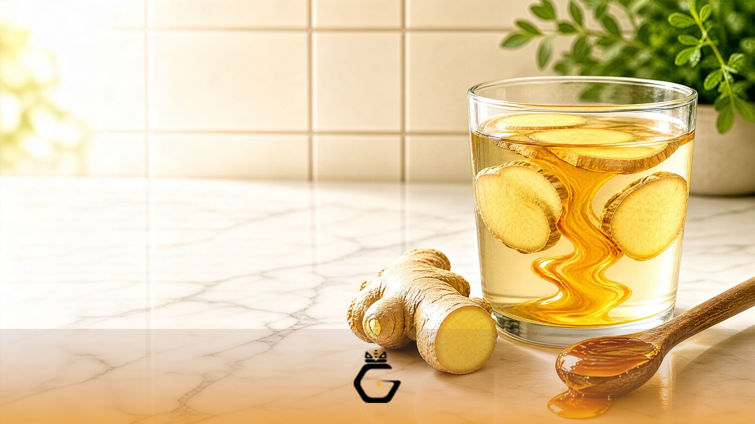 معجون عسل و زنجبیل تازه برای تقویت سیستم گوارش و رفع معده درد