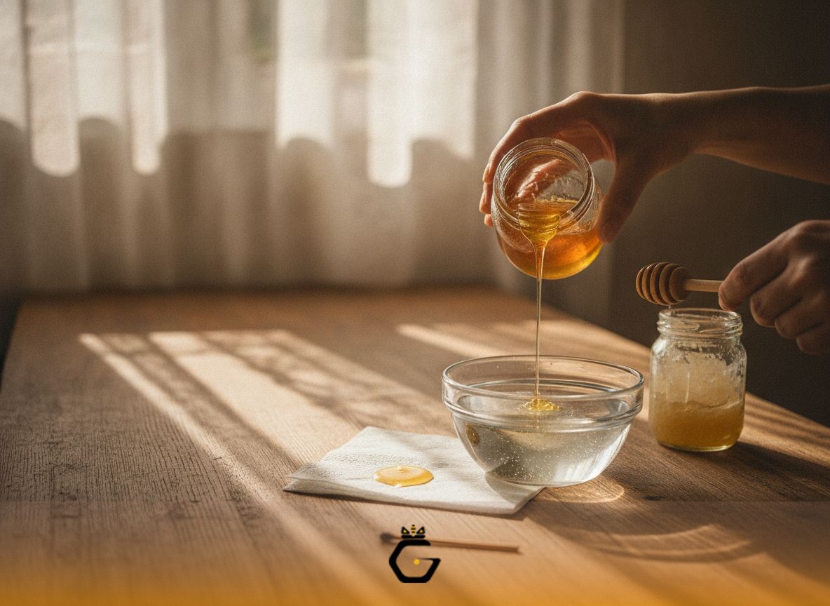 آزمون‌های خانگی و شاخص‌های آزمایشگاهی تشخیص عسل طبیعی از تقلبی؛ تست آب سرد، کبریت، دستمال کاغذی و معیارهای ساکارز، پرولین، HMF و دیاستاز