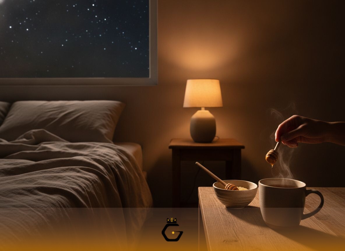 عسل کندوسنتی قرهچمن، گزینهای مناسب برای شب، آرامش و بهبود گوارش